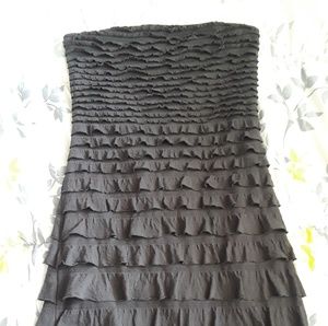 Express Brand Super Cute Ruffle Halter dress